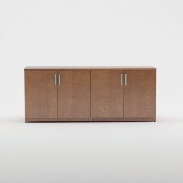Classic Credenza With 4 Door Cabinet
