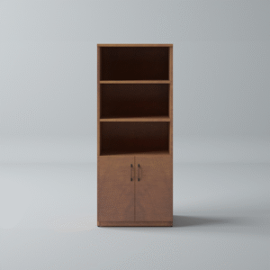 Bookcase with 2 door