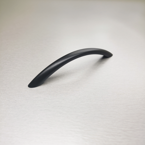 Black Rounded Handle
