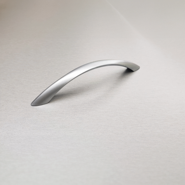 Grey Rounded Handle