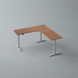 L-Shaped Radius Electric Adjustable Desk