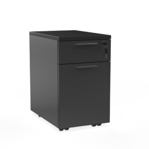 Workspace48-Mobile Box/File Pedestal-Black