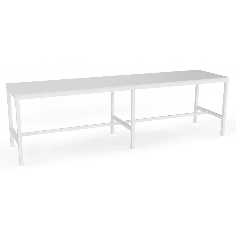 Workspace48 Axis Straight desk Double Seater with U legs