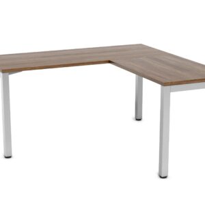 Elegant L-Shaped Desk with U legs
