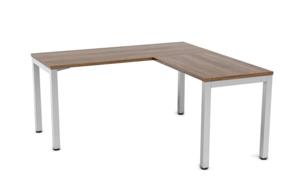 Elegant L-Shaped Desk with U legs