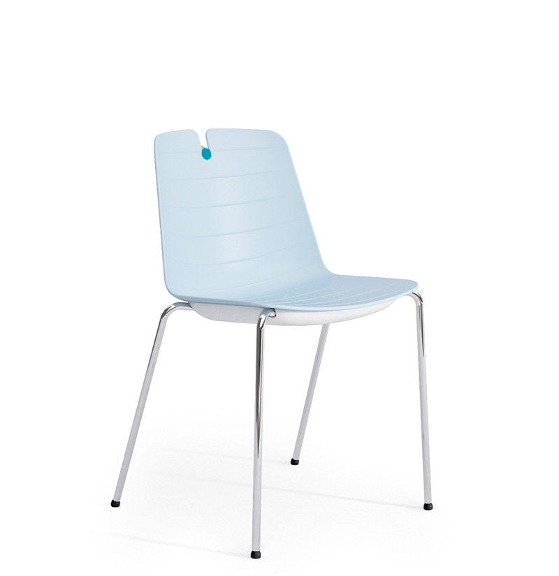 Mindy Black Finish Swivel Base, with Writing Tablet - Image 2