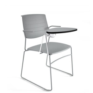 Polymer Back and Seat, Armless