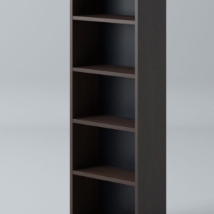 Bookcase with Black Backing