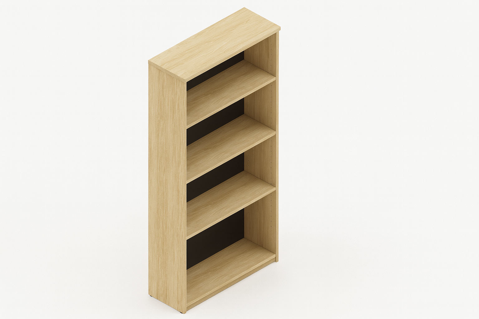 Bookcase with Black Backing
