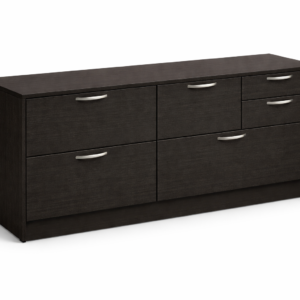 Low Storage Credenza with Lateral Drawers and Multi Storage Unit