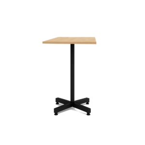 Square Bistro Height Table with Spyder Base