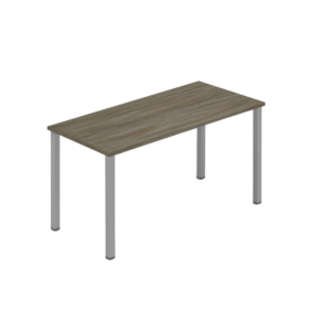 Rectangular Meeting Table with Square Post Legs