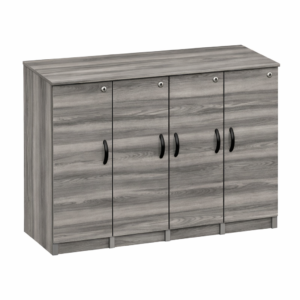 4-Lockable Locker With Coat Hook On Hinge Side
