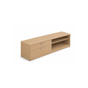 Half Box/File and Shelf Low Credenza