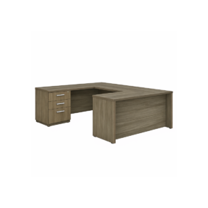 Classic U-Shape Desk With Box/Box/File Pedestal
