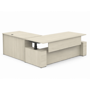 Ergocentric upCentric L-Shape Executive Height Adjustable Desk